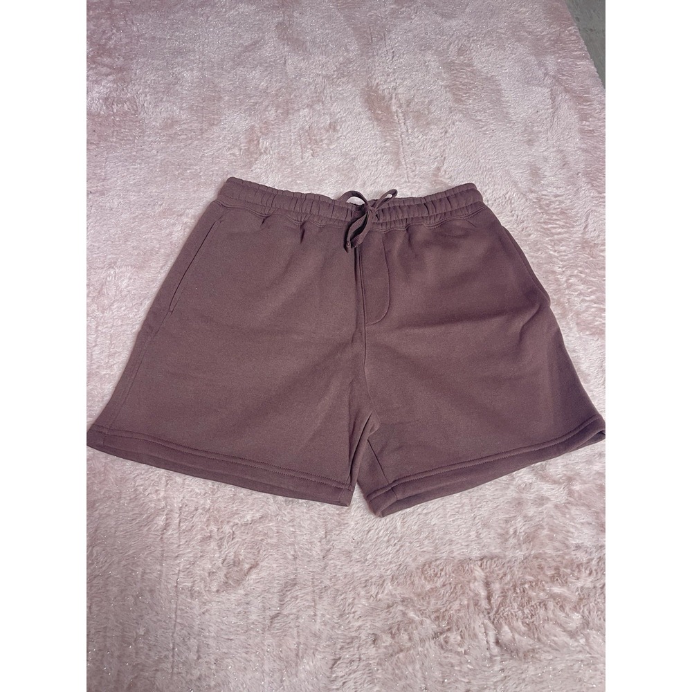 Forever 21 Mens Brown Drawstring Shorts With Pockets Size L I0176